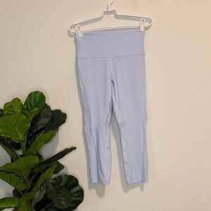 lululemon athletica Lilac/light purple capri Leggings